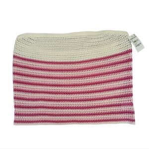 PACSUN Stripe Greta Crochet Strapless Tube Top Size XL